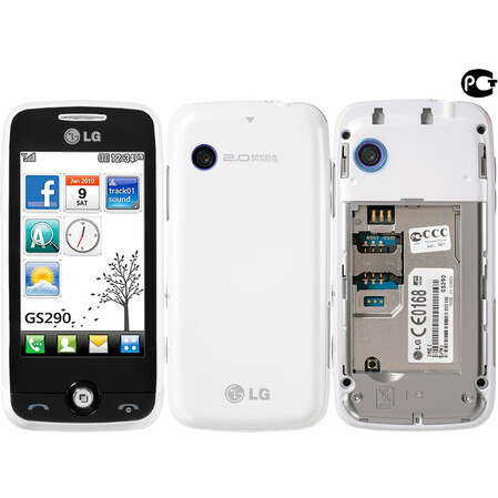 Смартфон LG GS290 white