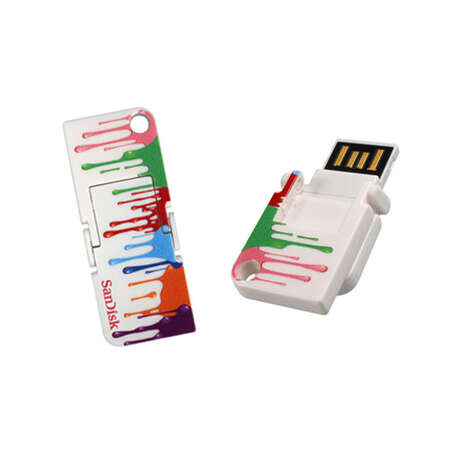 USB Flash накопитель 4GB SanDisk Cruzer Pop Paint (SDCZ53A-004G-B35)