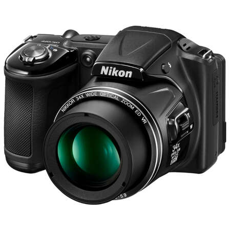 Компактная фотокамера Nikon Coolpix L830 Black