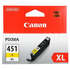 Картридж Canon CLI-451Y XL Yellow для MG6340/MG5440/IP7240