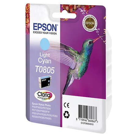 Картридж EPSON T0805 Light Cyan для P50/PX660 C13T08054011