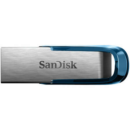 USB Flash накопитель 64GB Sandisk Cruzer Ultra Flair ( SDCZ73-064G-G46B ) USB3.0 Синий