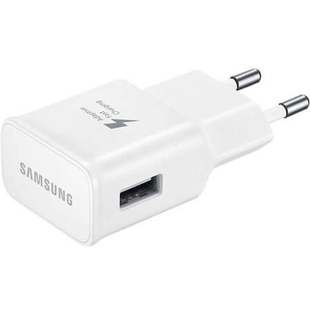 Сетевое зарядное устройство Samsung EP-TA20EWEUGRU 2A, с кабелем microUSB, белое