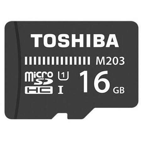 Micro SecureDigital 16Gb HC Toshiba class10 (THN-M203K0160EA) + SD адаптер