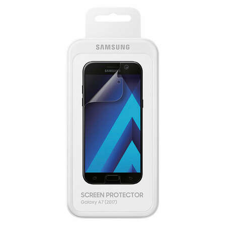 Защитная плёнка для Samsung Galaxy A7 (2017) SM-A720 прозрачная, 2 шт в комплекте, Samsung