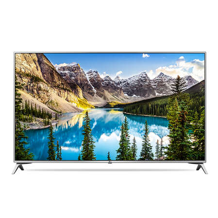 Телевизор 43" LG 43UJ651V (4K UHD 3840x2160, Smart TV, USB, HDMI, Bluetooth, Wi-Fi) серый