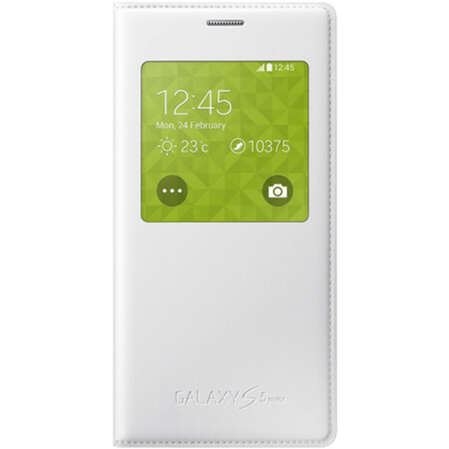 Чехол для Samsung Galaxy S5 mini G800F\G800H S View Cover белый