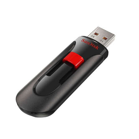 USB Flash накопитель 4GB SanDisk Cruzer Blade Glide (SDCZ60-004G-B35) Black/Red