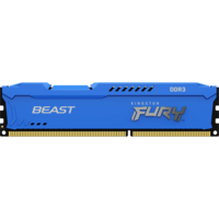 Модуль памяти DIMM 4Gb DDR3 PC12800 1600MHz Kingston Fury Beast Blue (KF316C10B/4)