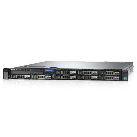 Сервер Dell PowerEdge R430 4Bx3.5" E5-2620v4 (2.1Ghz) 20M 8C 8GT/s 85W, 16GB (1x16GB) DR 2133MHz, PERC H730 1GB, DVD+/-RW, 1TB 7.2K RPM NLSAS 12Gbps 3.5", On