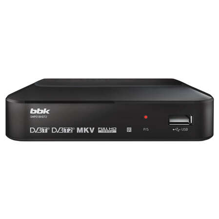 Ресивер BBK SMP018HDT2 темно-серый DVB-T2