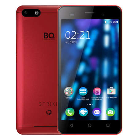 Смартфон BQ Mobile BQS-5020 Strike Red