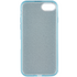 Чехол для Apple iPhone 7\8\SE (2020) Brosco Shine голубой