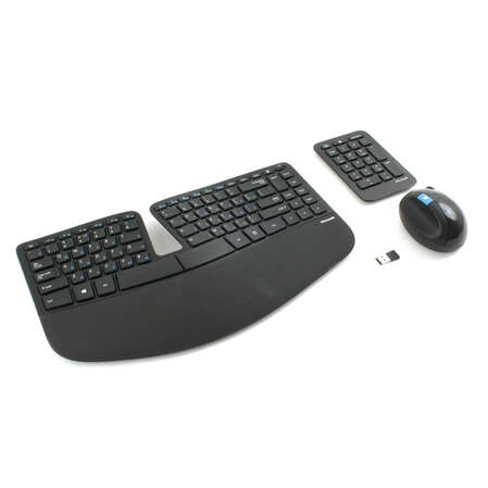 Клавиатура+мышь Microsoft Sculpt Ergonomic Desktop Multimedia Ergo Black USB L5V-00017