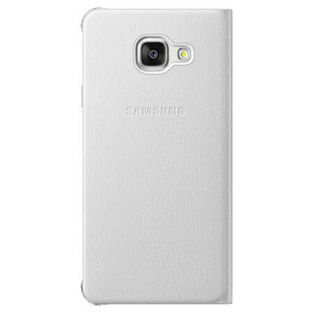 Чехол для Samsung Galaxy A3 (2016) SM-A310F Flip Cover белый