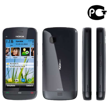 Смартфон Nokia C5-06 Graphite Black