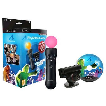 PS Move Starter Pack (Контроллер движений PS Move + Камера PS Eye + Демо диск)