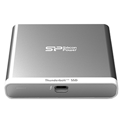 Внешний жесткий диск 2.5" SSD 120Gb Silicon Power Thunder T11 SP120GBTSDT11013 Thunderbolt Серебристый