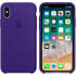 Чехол для Apple iPhone X Silicone Case Ultra Violet