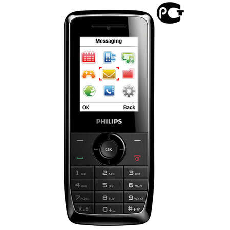 Смартфон Philips Xenium X100 Black