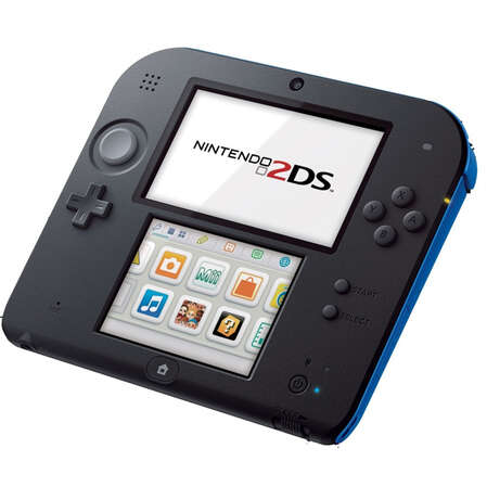 Игровая приставка Nintendo 2DS Black/Blue