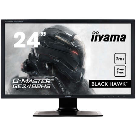 Монитор 24" Iiyama G-Master GE2488HS-B2 TN LED 1920x1080 1ms VGA DVI HDMI