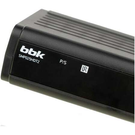 Ресивер BBK SMP025HDT2 черный DVB-T2