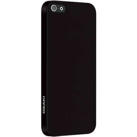 Чехол для iPhone 5 / iPhone 5S Ozaki O!Coat 0.3 Solid Black OC530BK