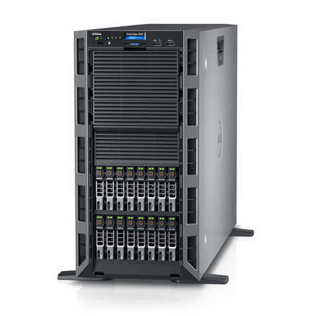 Сервер Dell PowerEdge T630 Tower no HDD caps/ no CPUv4(2)/ no memory(2x12)/ no controller/ noHDD(18)LFF/ DVDRW/ iDRAC8 Ent/ 2xGE/ no RPS(2up)/ Bezel/ 3YPSNBD