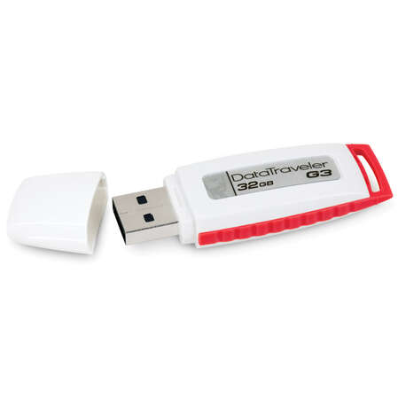 USB Flash накопитель 32GB Kingston DataTraveler Generation 3 (DTIG3/32GB) USB 2.0 Белый