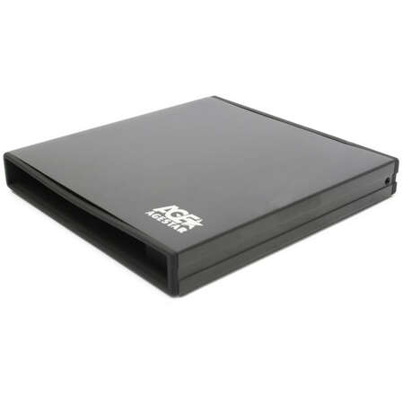 Корпус 5.25" AgeStar SUB5SO1, SATA-USB2.0, for Slim DVD-ROM, Black