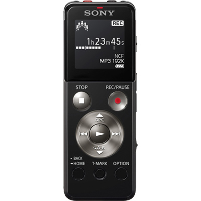 Диктофон SONY ICD-UX543 4GB, черный