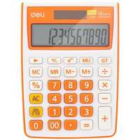 Калькулятор Deli E1238/OR оранжевый 12-разр.