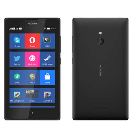 Смартфон Nokia XL Dual Sim Black