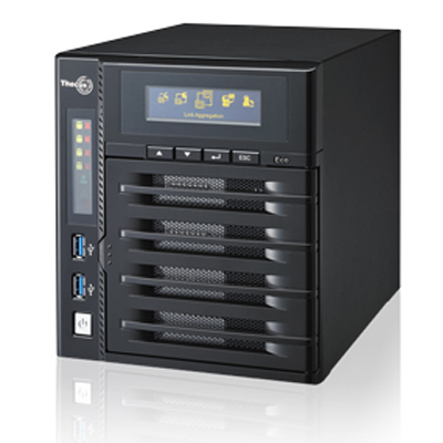 Сетевое хранилище NAS Thecus N4800Eco 4 x 3.5'', Intel® Atom™, 2GB DDR3, 2 LAN (Gb), USB 3.0, HDMI