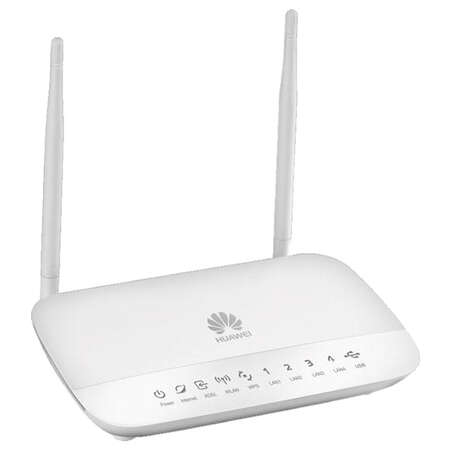 Беспроводной ADSL маршрутизатор Huawei HG532f 802.11n 300Мбит/с 2,4ГГц, 4xLAN
