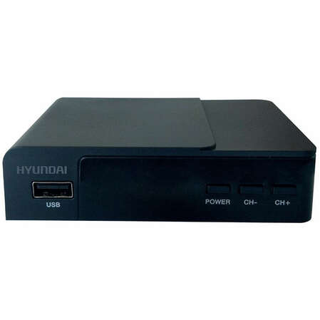 Ресивер Hyundai H-DVB140 черный DVB-T2