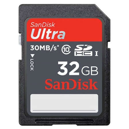 SecureDigital 32Gb Sandisk Ultra SDHC class 10 UHS-I (SDSDU-032G-U46)