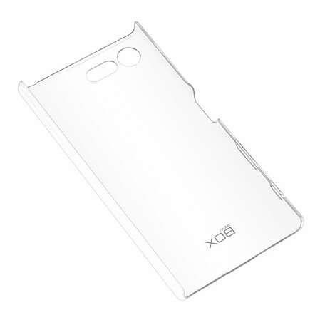 Чехол для Sony F5321 Xperia X compact SkinBox 4People Crystal case, прозрачный