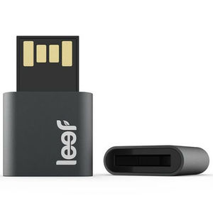 USB Flash накопитель 64GB Leef Fuse (LFFUS-064GKR) Магнитный Grey/Black