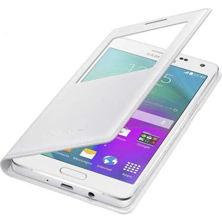 Чехол для Samsung A500F Galaxy A5 S View Cover белый