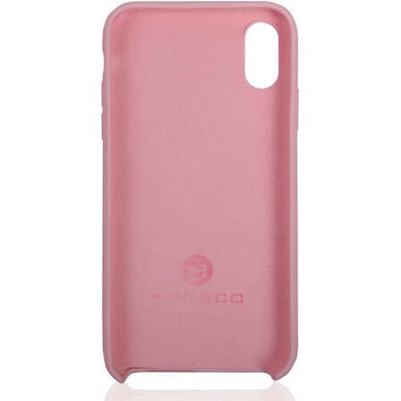 Чехол для Apple iPhone Xr Brosco Softrubber, накладка, розовый
