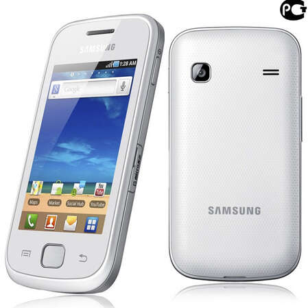 Смартфон Samsung S5660 Galaxy Gio white