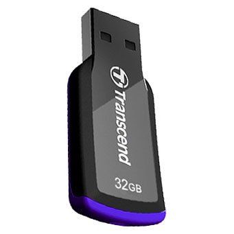USB Flash накопитель 32GB Transcend JetFlash 360 (TS32GJF360) USB 2.0 Черный