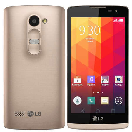Смартфон LG Leon H324 Black Gold
