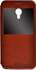 Чехол для Meizu M2 Note SkinBox Lux AW, коричневый 