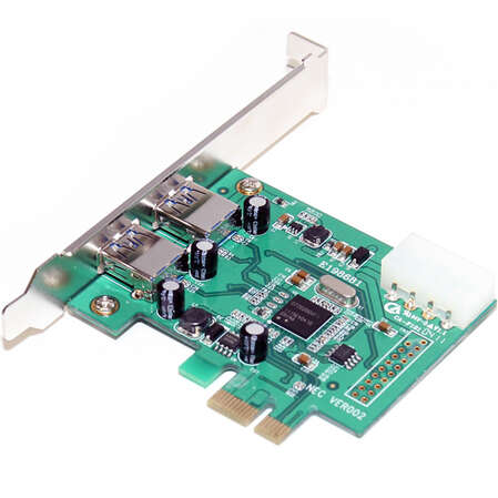 Контроллер USB3.0 5bites CE170G-U3 2 ext (USB3.0), PCI-E