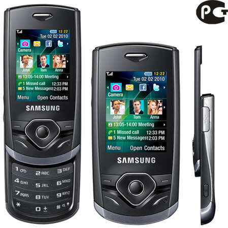 Смартфон Samsung S3550 black (черный)