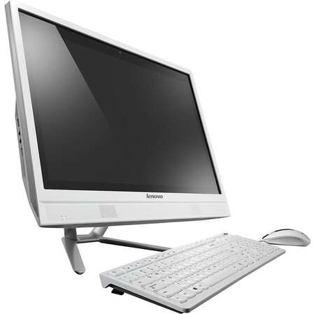 Моноблок Lenovo IdeaCentre C470 i3-4010U/4Gb/1Tb/GF820M 2Gb/DVDRW/W8.1 64/WiFi/white/Web/клавиатура /белый 21.5"