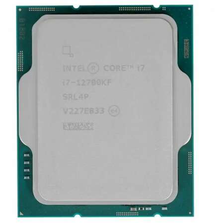 Процессор Intel Core i7-12700KF, 3.6ГГц, (Turbo 5.0ГГц), 12-ядерный, 25МБ, LGA1700, OEM